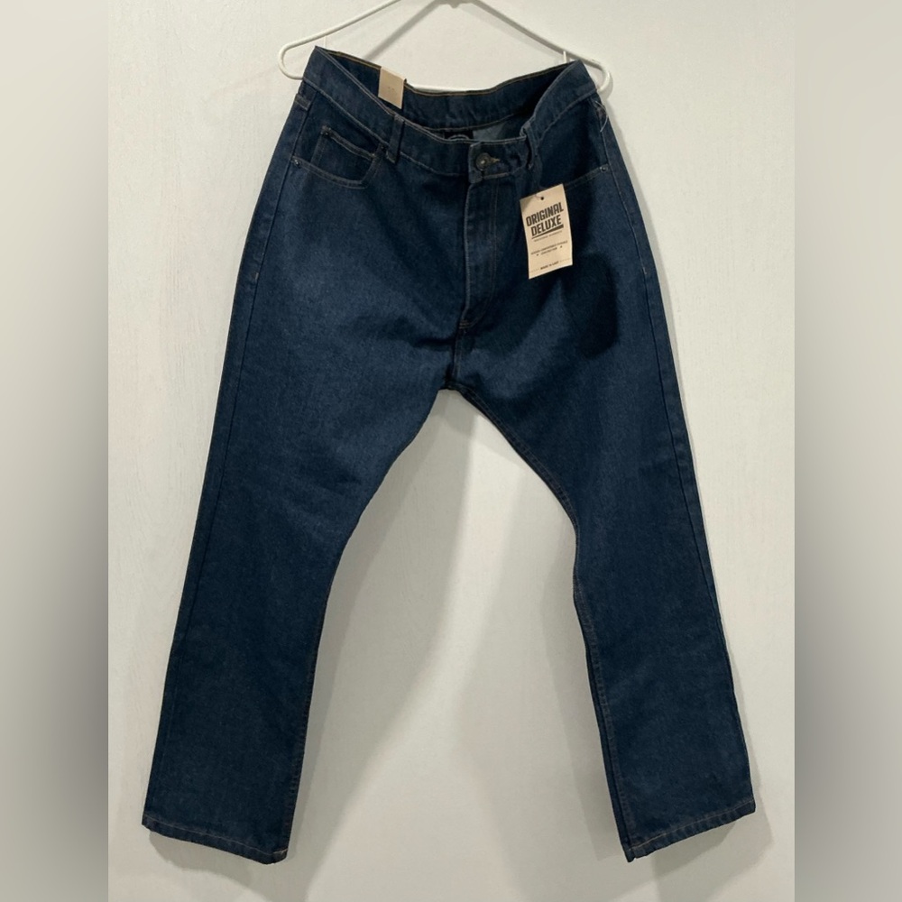 Dark Blue Denim Jeans